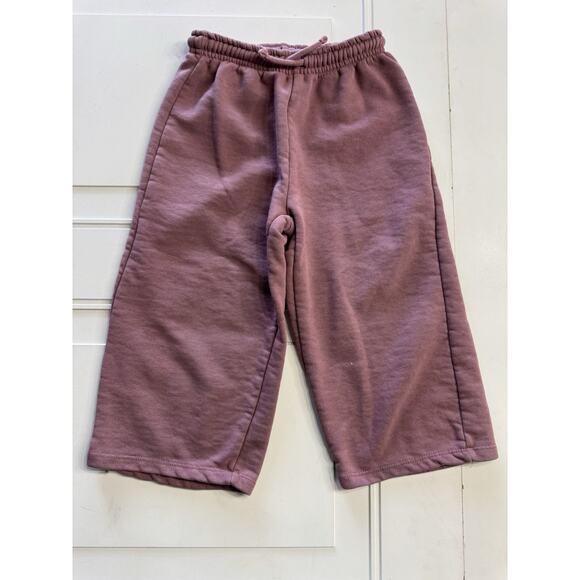 Zara Other - Zara Girls Wide Leg Sweatpants Pink Size 4-5 Years